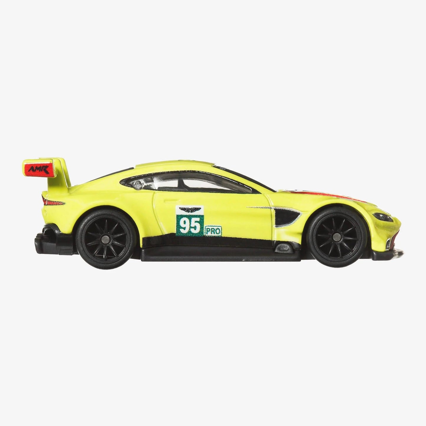 Hot Wheels Premium - Aston Martin Vantage GTE #95 Yellow - Series Car Culture Race Day - Scala 1/64