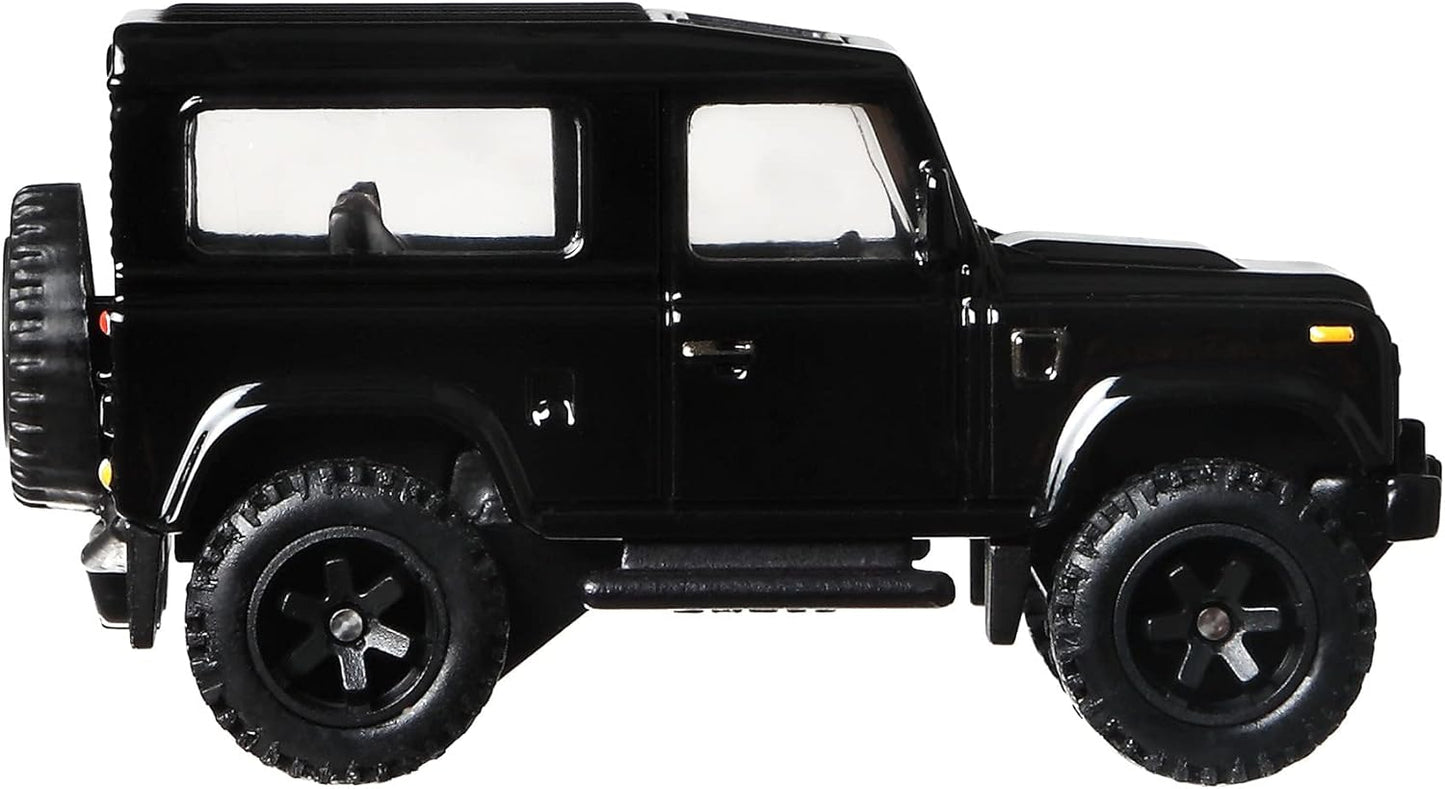 Hot Wheels Premium - Land Rover Defender 90 Black Fast & Furious - Scala 1/64