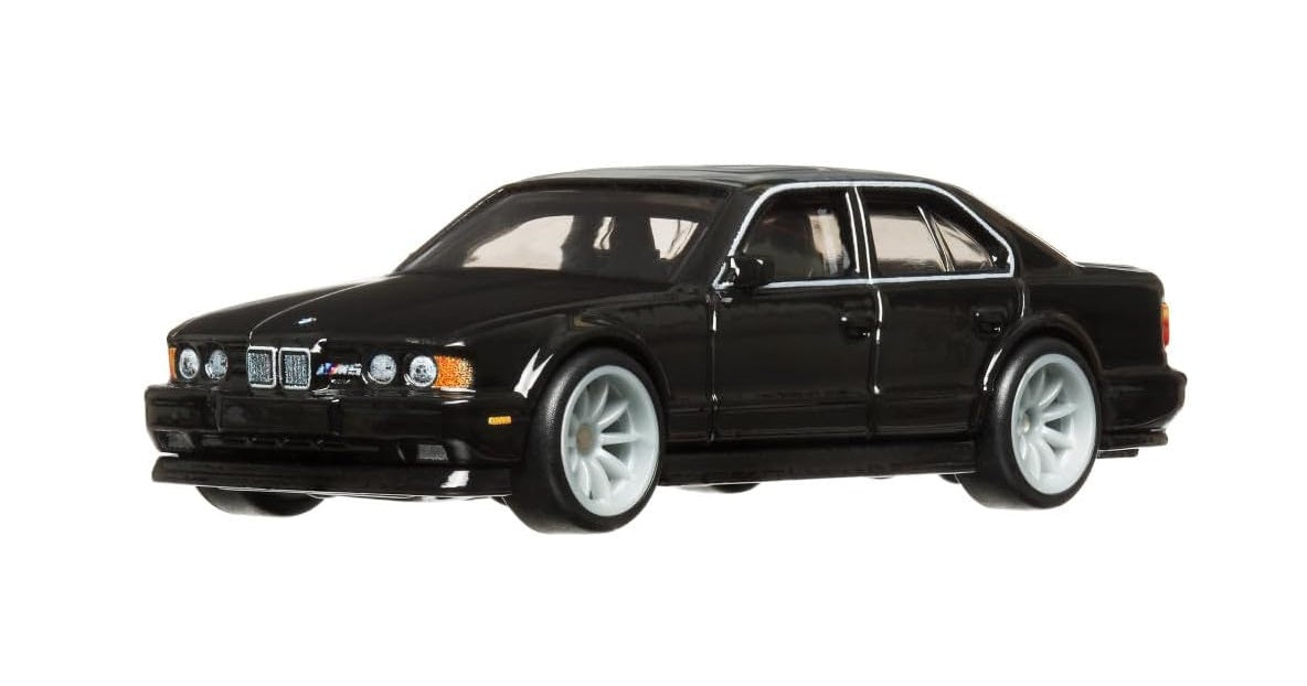 Hot Wheels Premium1991 BMW M5 Black Fast &amp; Furious - Scale 1/64