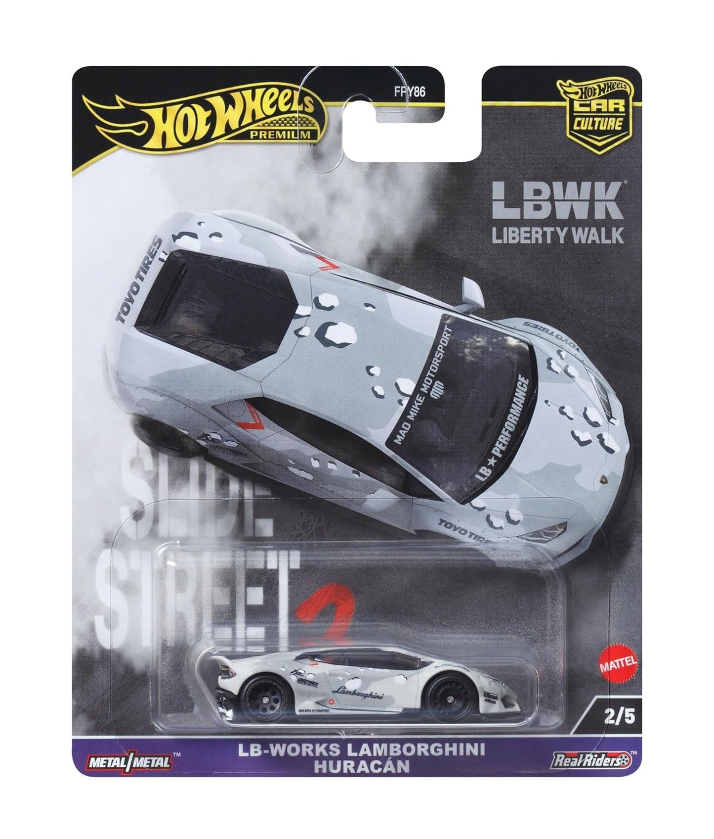 Hot Wheels Premium - LB-WORKS Lamborghini Huracàn - Series Car Culture - Scala 1/64