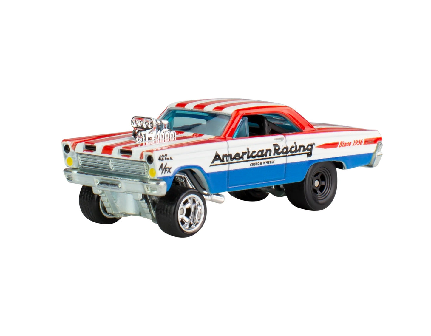 '65 Mercury Comet Cyclone American Racing - Hot Wheels Premium - Scala 1/64