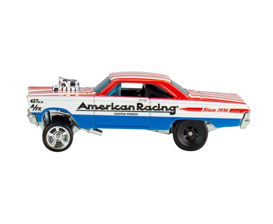 '65 Mercury Comet Cyclone American Racing - Hot Wheels Premium - Scala 1/64