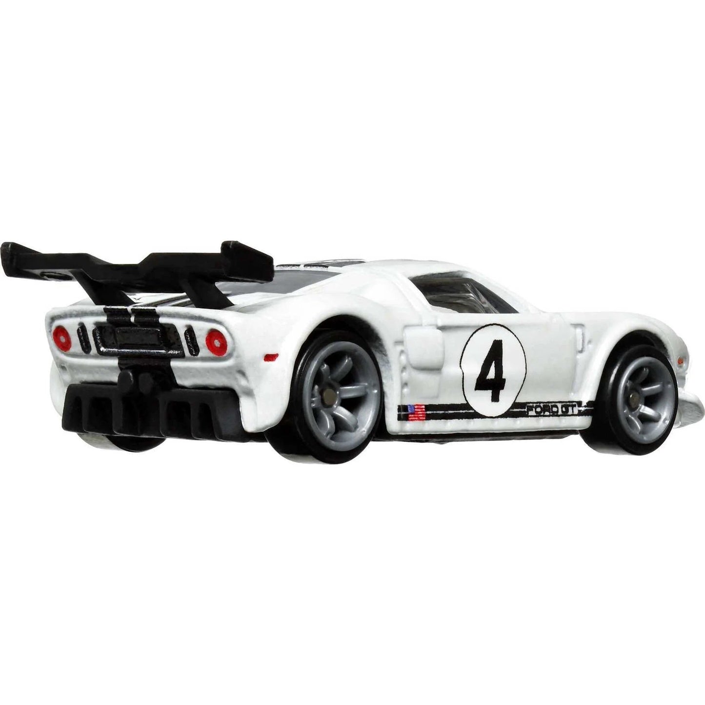 Hot Wheels Premium - Ford Gt White - Series Car Culture - Scale 1/64