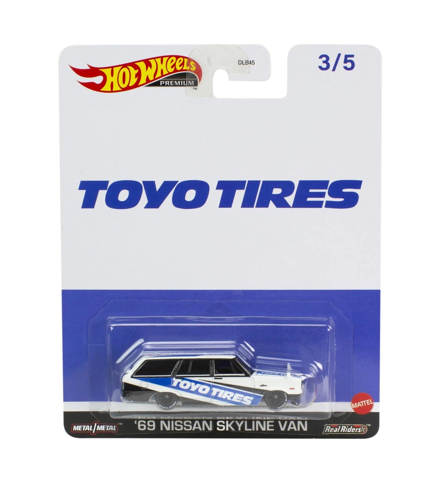 '69 Nissan Skyline Van Toyo Tires - Hot Wheels Premium - Scala 1/64