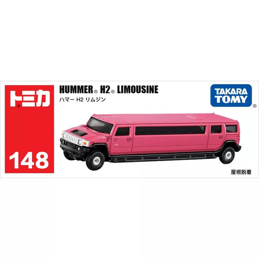 Takara Tomy Tomica - Hummer H2 Limousine Pink - Scale 1/64 Approx