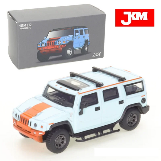 JKM Hummer H2 Light Blue - Scala 1/64