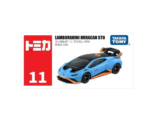 Takara Tomy Tomica - Lamborghini Huracan STO Light Blue - Scala 1/62