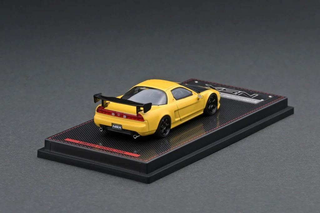 Ignition Model - Honda NSX (NA1) Matte Yellow - Scale 1/64 IG1945