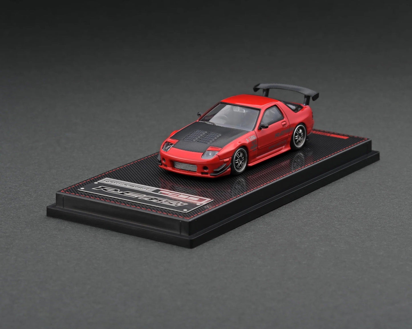 Ignition Model - Mazda RX-7 (FC3S) RE Amemiya Red Metallic - Scale 1/64 IG2495