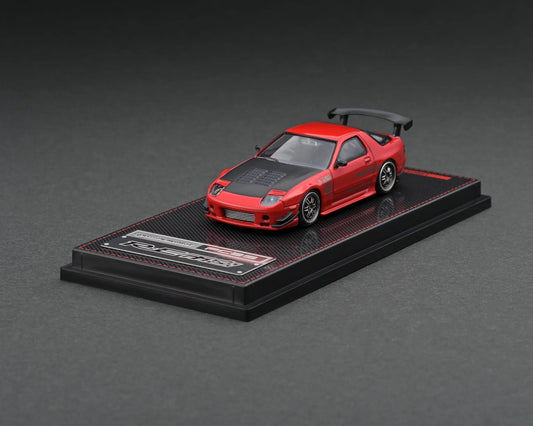 Ignition Model - Mazda RX-7 (FC3S) RE Amemiya Red Metallic - Scala 1/64 IG2495