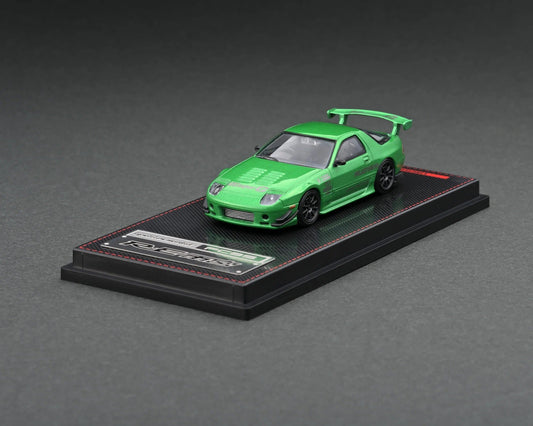 Ignition Model - Mazda RX-7 (FC3S) RE Amemiya Green Metallic - Scale 1/64 IG2496