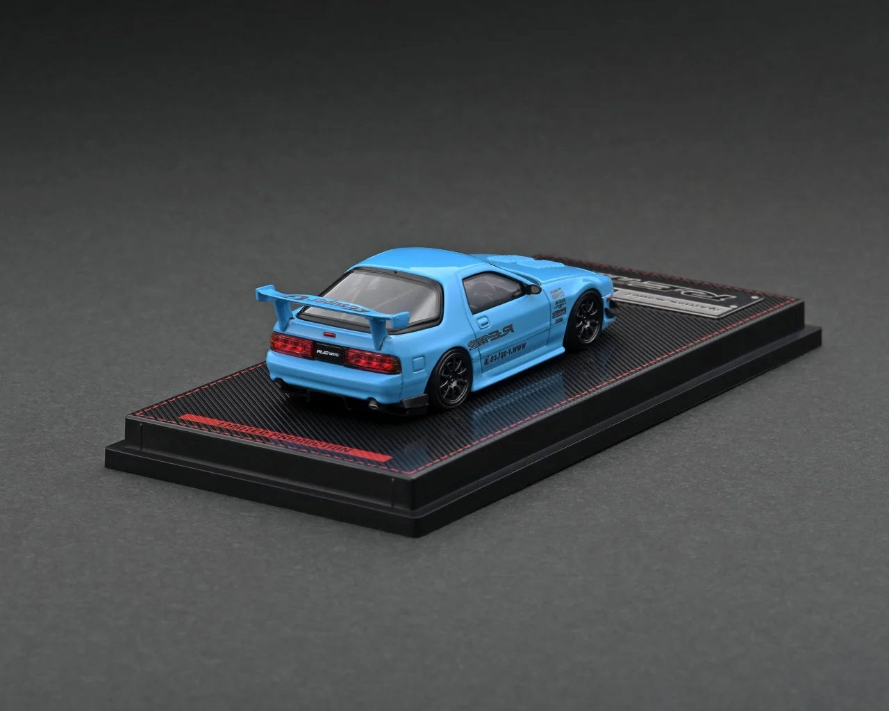 Ignition Model - Mazda RX-7 (FC3S) RE Amemiya Light Blue - Scale 1/64 IG2498