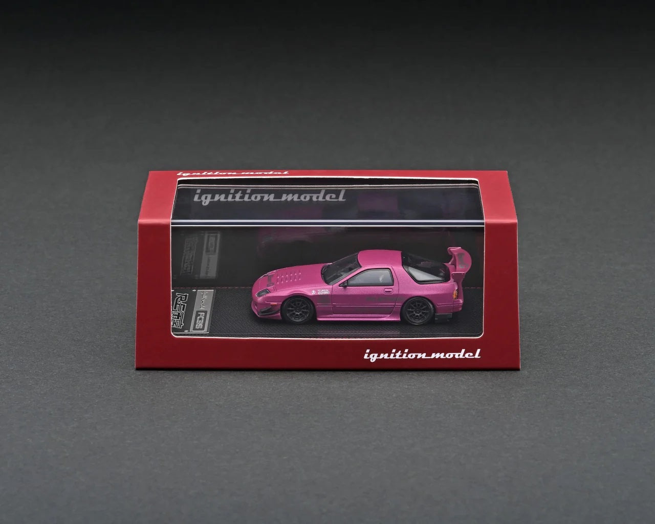 Ignition Model - Mazda RX-7 (FC3S) RE Amemiya Matte Purple Metallic - Scale 1/64 IG2499