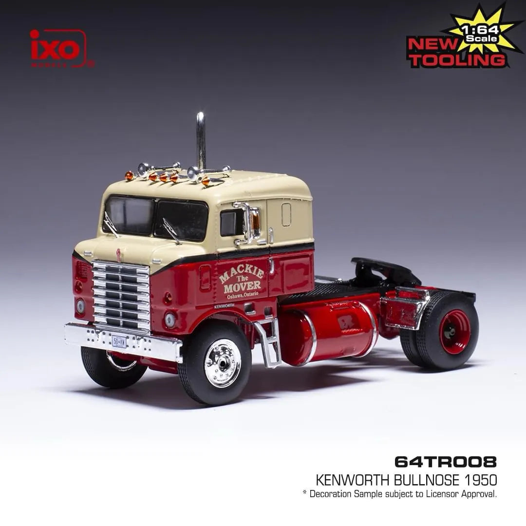 IXO Models - Kenworth Bull Nose (1950) Red / Beige - Scala 1/64 64TR008