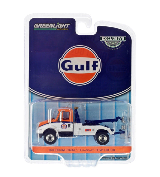 Greenlight - International Durastar 4400 Tow Truck "Gulf Oil" - Hobby Exclusive - Scale 1/64