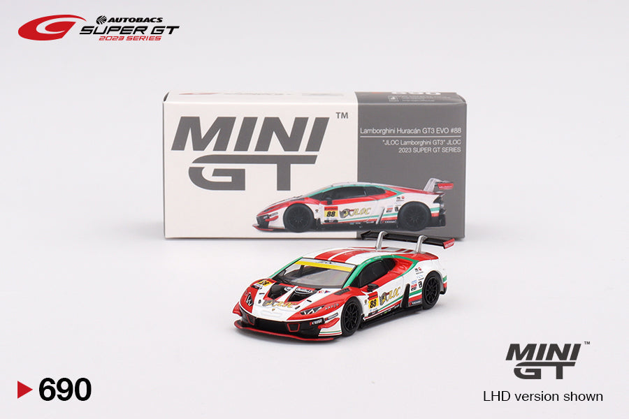 Mini GT - [Japan Exclusive] Lamborghini Huracán GT3 EVO2 #88 Blister Packaging - Scale 1/64 MGT00690-L