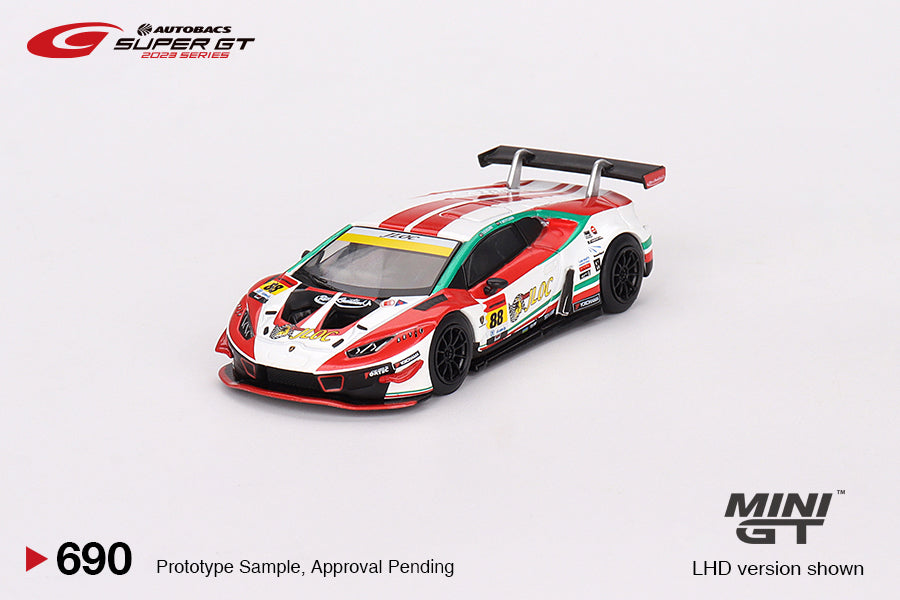 Mini GT - [Japan Exclusive] Lamborghini Huracán GT3 EVO2 #88 Blister Packaging - Scale 1/64 MGT00690-L