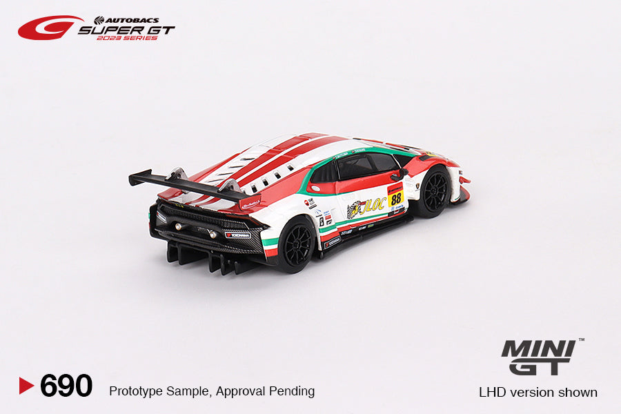 Mini GT - [Japan Exclusive] Lamborghini Huracán GT3 EVO2 #88 Blister Packaging - Scale 1/64 MGT00690-L