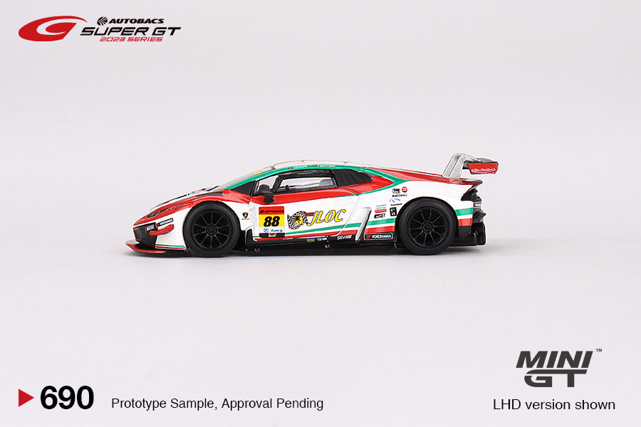 Mini GT - [Japan Exclusive] Lamborghini Huracán GT3 EVO2 #88 Blister Packaging - Scale 1/64 MGT00690-L