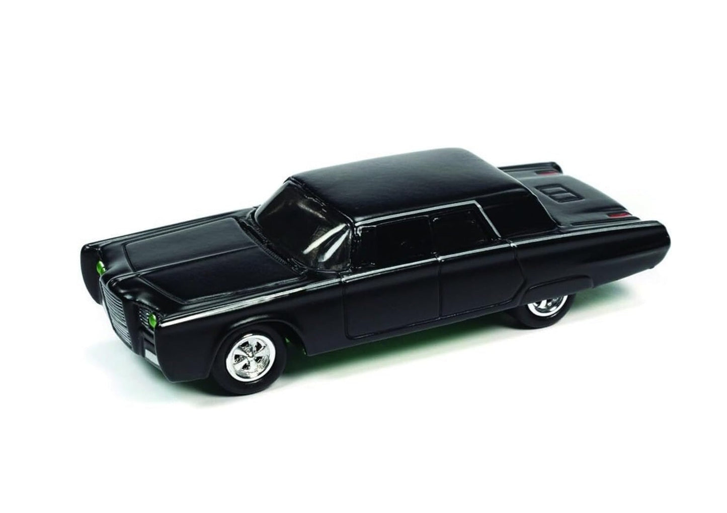 Johnny Lightning - 1966 Chrysler Imperial Crown Custom Matt Black The Green Hornet - Scale 1/64