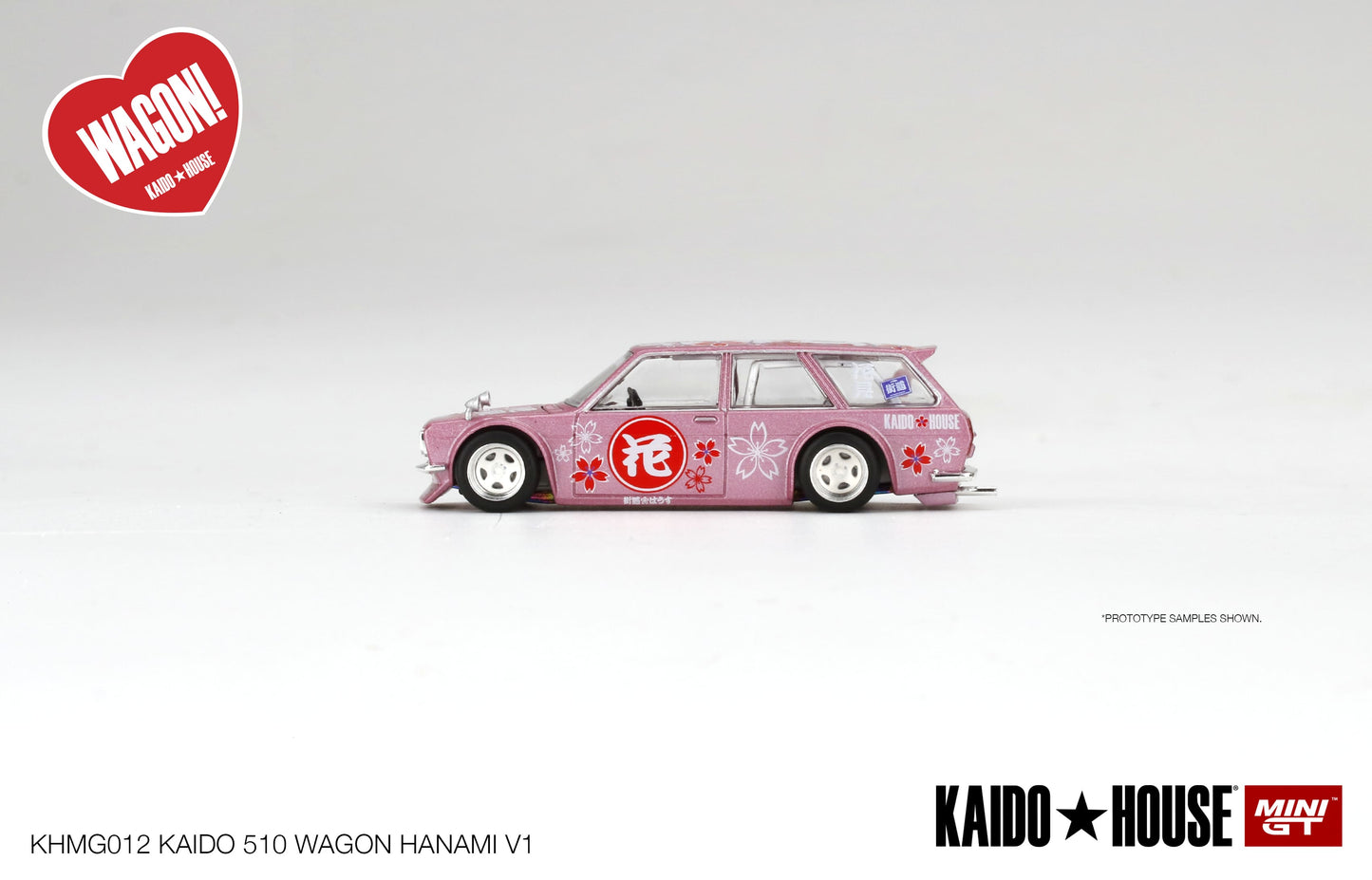 Mini GT - Datsun KAIDO 510 Wagon Hanami V1 - KAIDO HOUSE - Scala 1/64 KHMG012