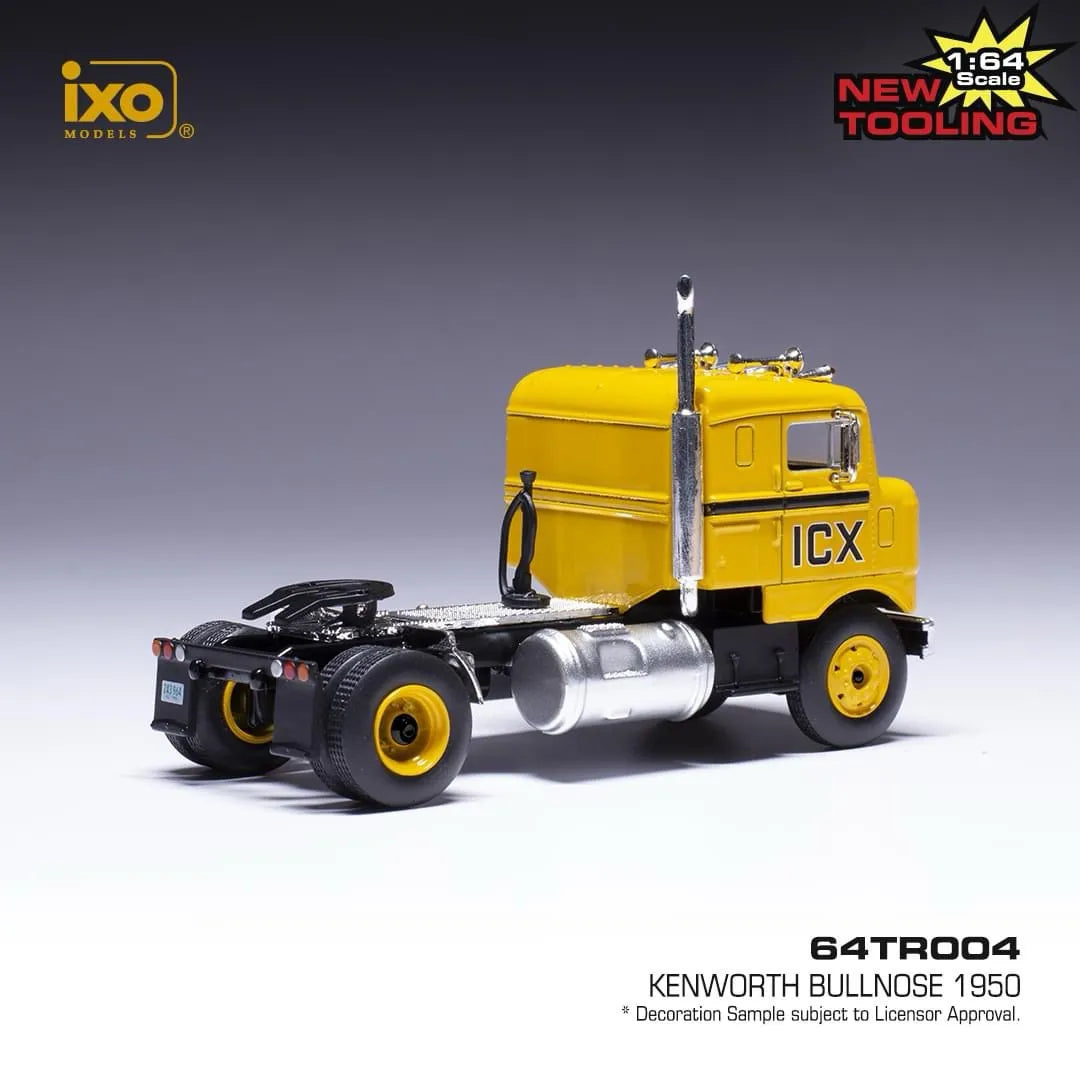 IXO Models - Kenworth Bull Nose (1950) Yellow - Scale 1/64 64TR004