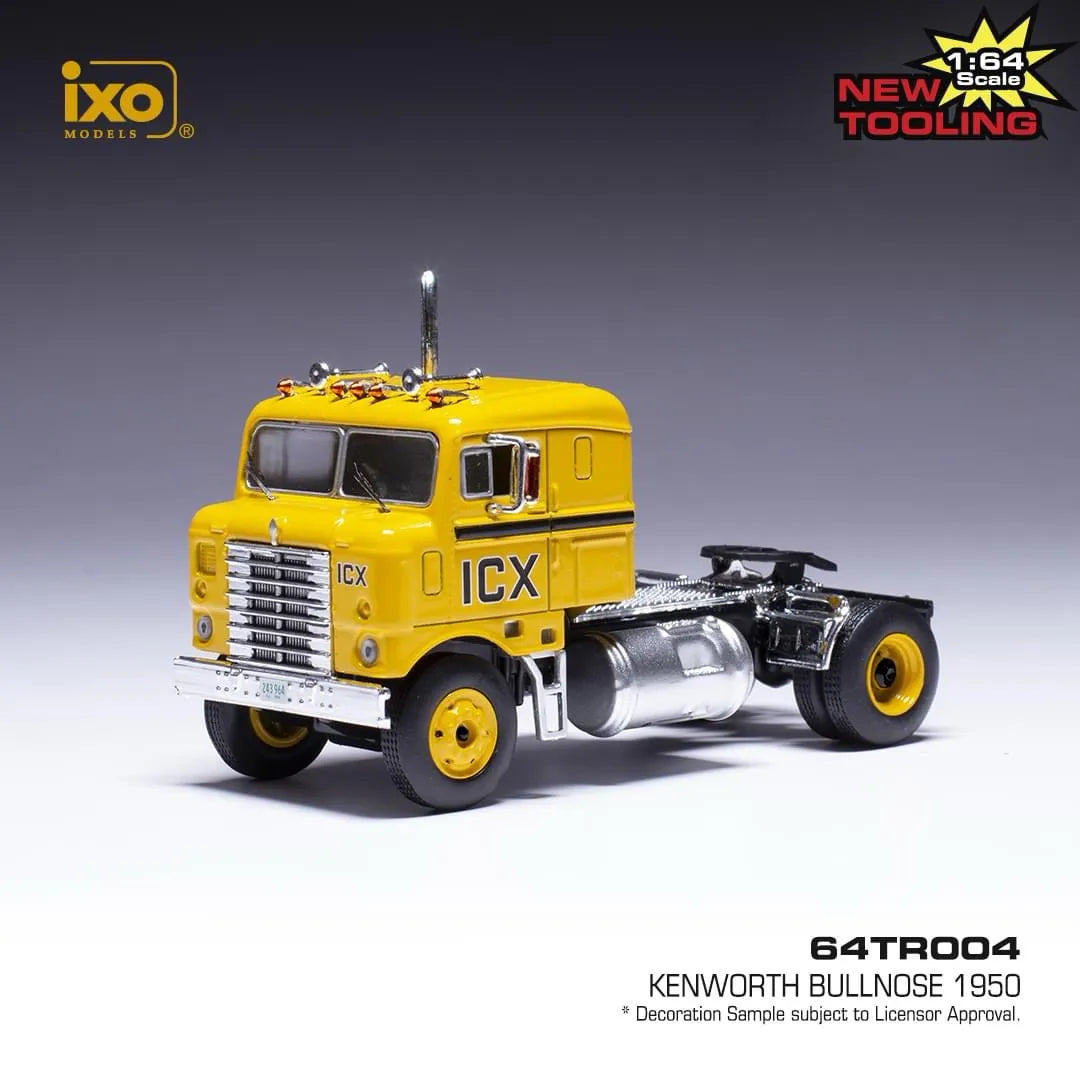 IXO Models - Kenworth Bull Nose (1950) Yellow - Scala 1/64 64TR004