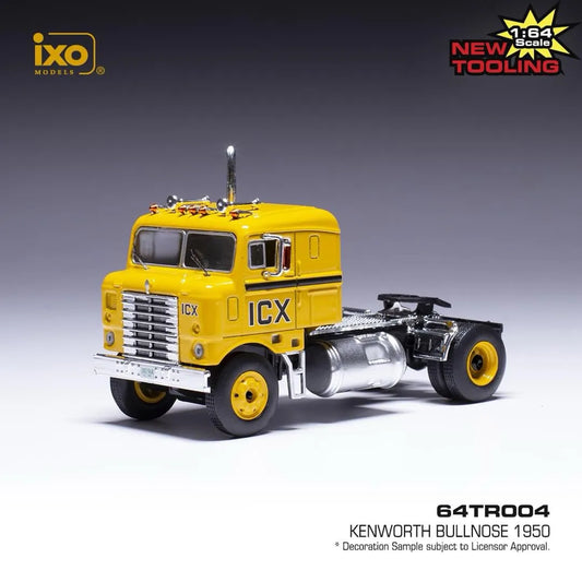 IXO Models - Kenworth Bull Nose (1950) Yellow - Scale 1/64 64TR004