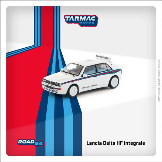 Tarmac Works - Lancia Delta HF Integrale Martini 6 - Scala 1/64 T64R-TL049-MA6