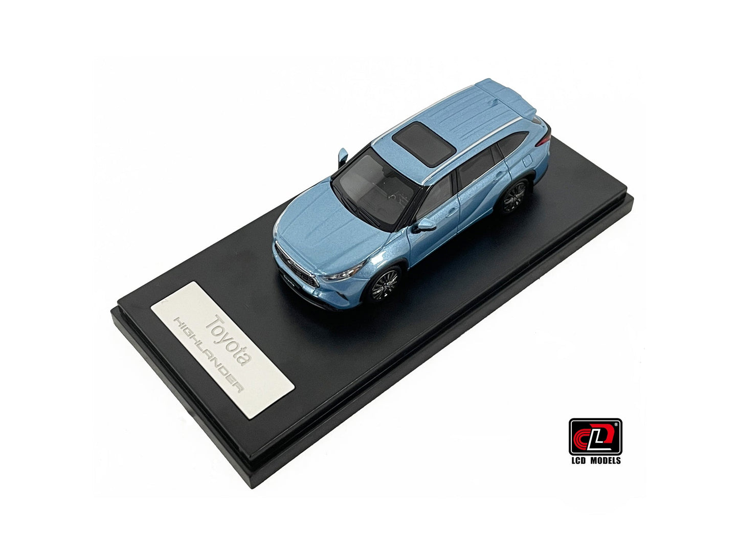 LCD Models - Toyota Highlander Moondust Blue - Scale 1/64 LCD64019-MB