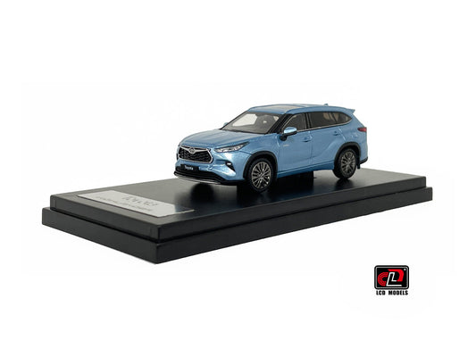 LCD Models - Toyota Highlander Moondust Blue - Scala 1/64 LCD64019-MB