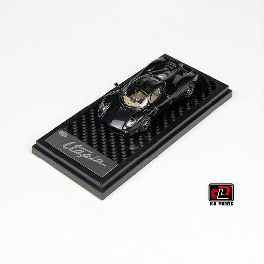 LCD Models - Pagani Utopia Carbon Black - Scala 1/64 LCD64039-CB