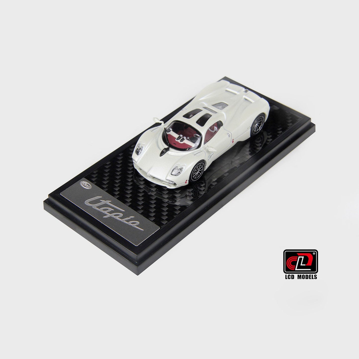 LCD Models - Pagani Utopia White - Scale 1/64 LCD64039-WH