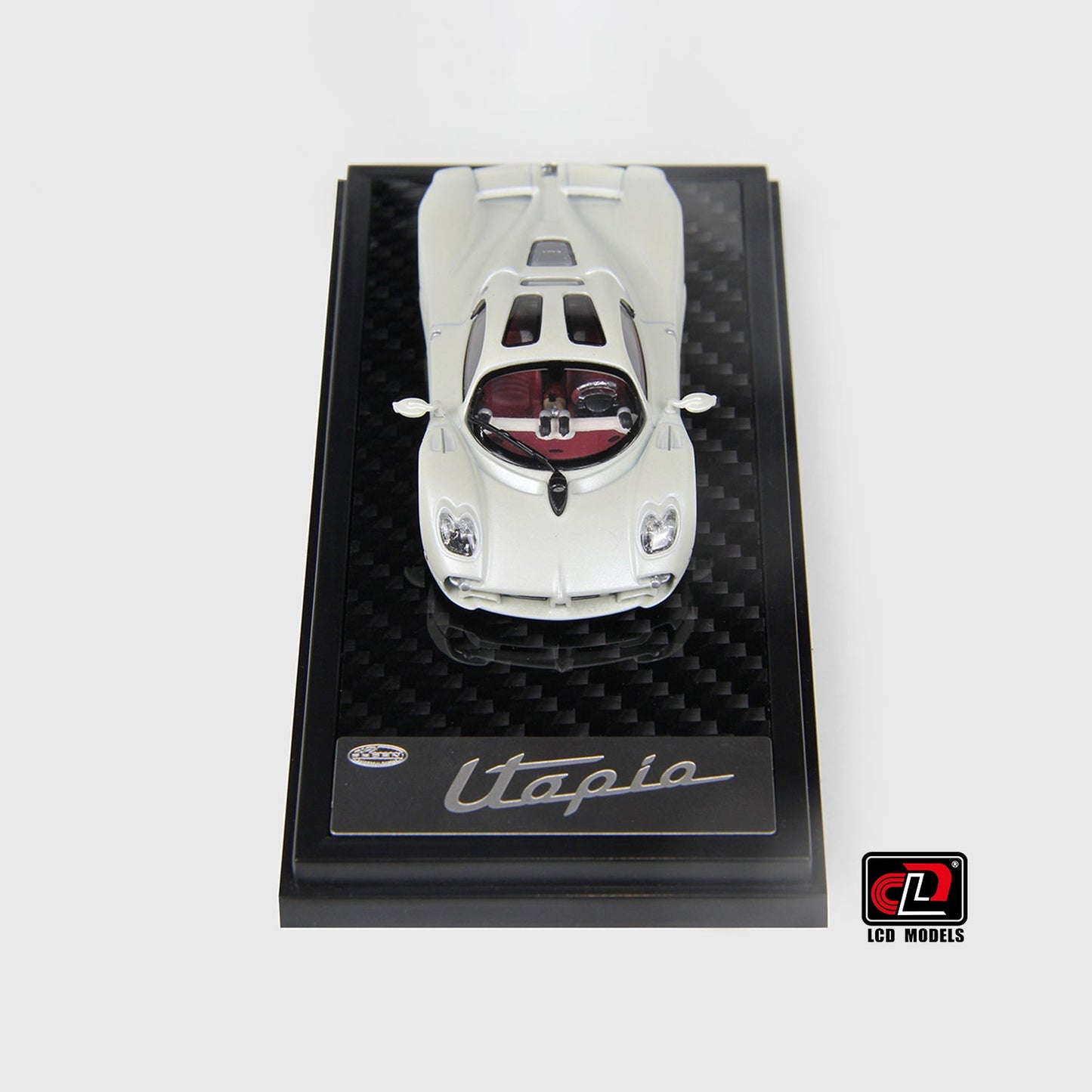 LCD Models - Pagani Utopia White - Scale 1/64 LCD64039-WH