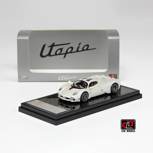 LCD Models - Pagani Utopia White - Scale 1/64 LCD64039-WH