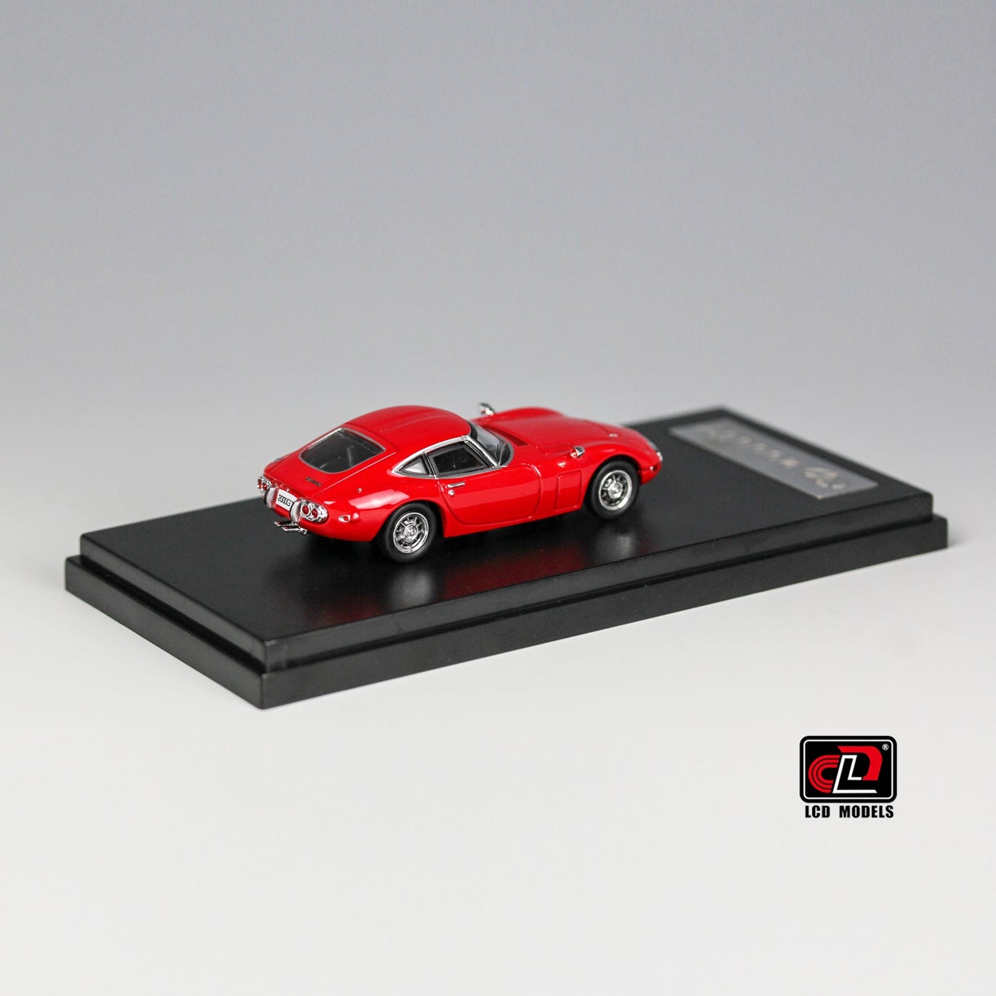 LCD Models - Toyota 2000GT Red - Scale 1/64 LCD64029-RE