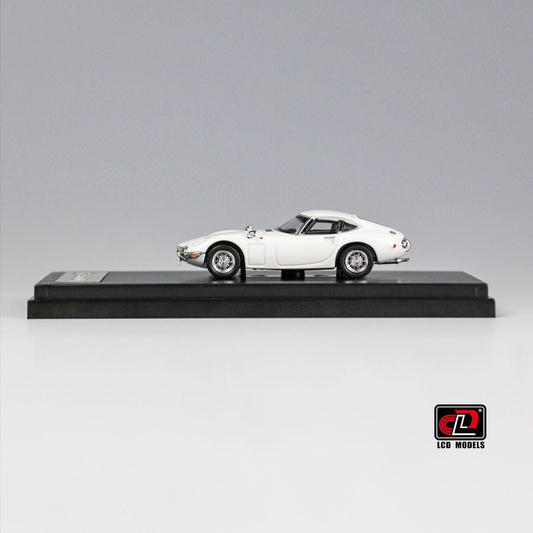 LCD Models - Toyota 2000GT White - Scala 1/64 LCD64029-WH