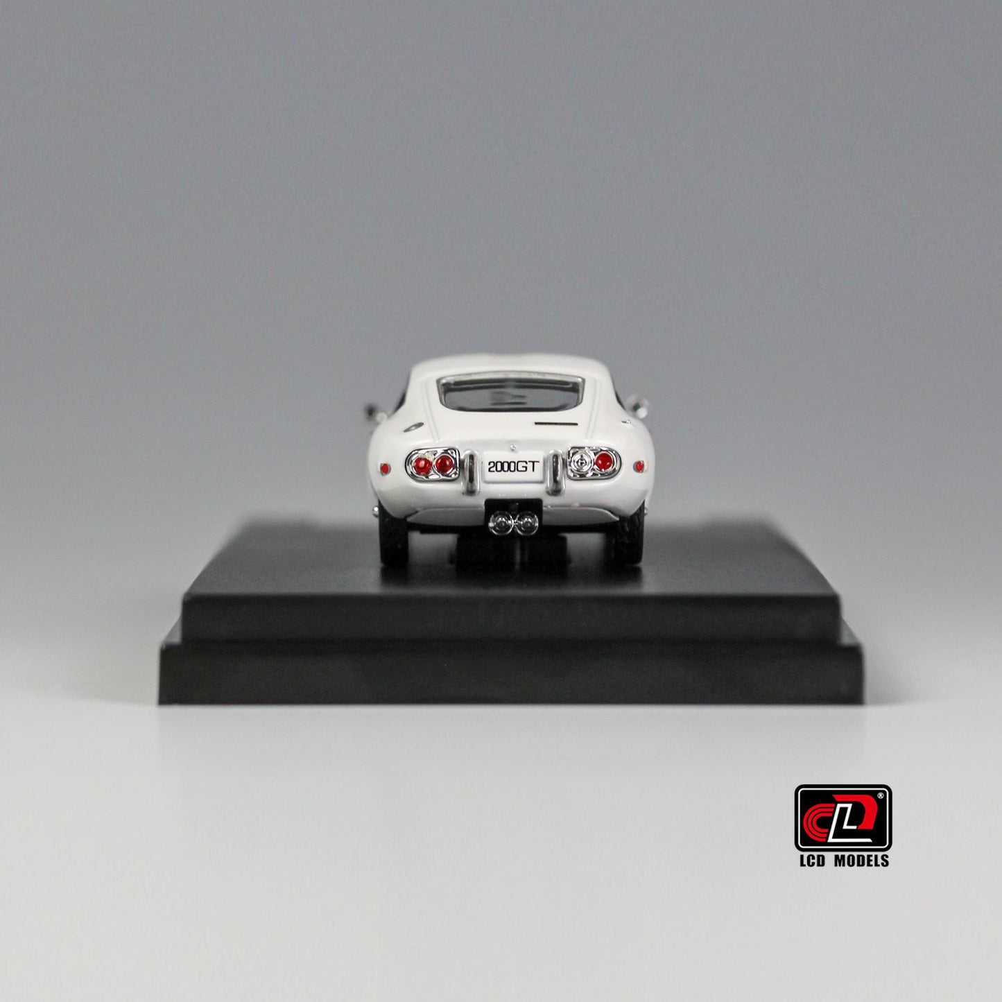 LCD Models - Toyota 2000GT White - Scale 1/64 LCD64029-WH