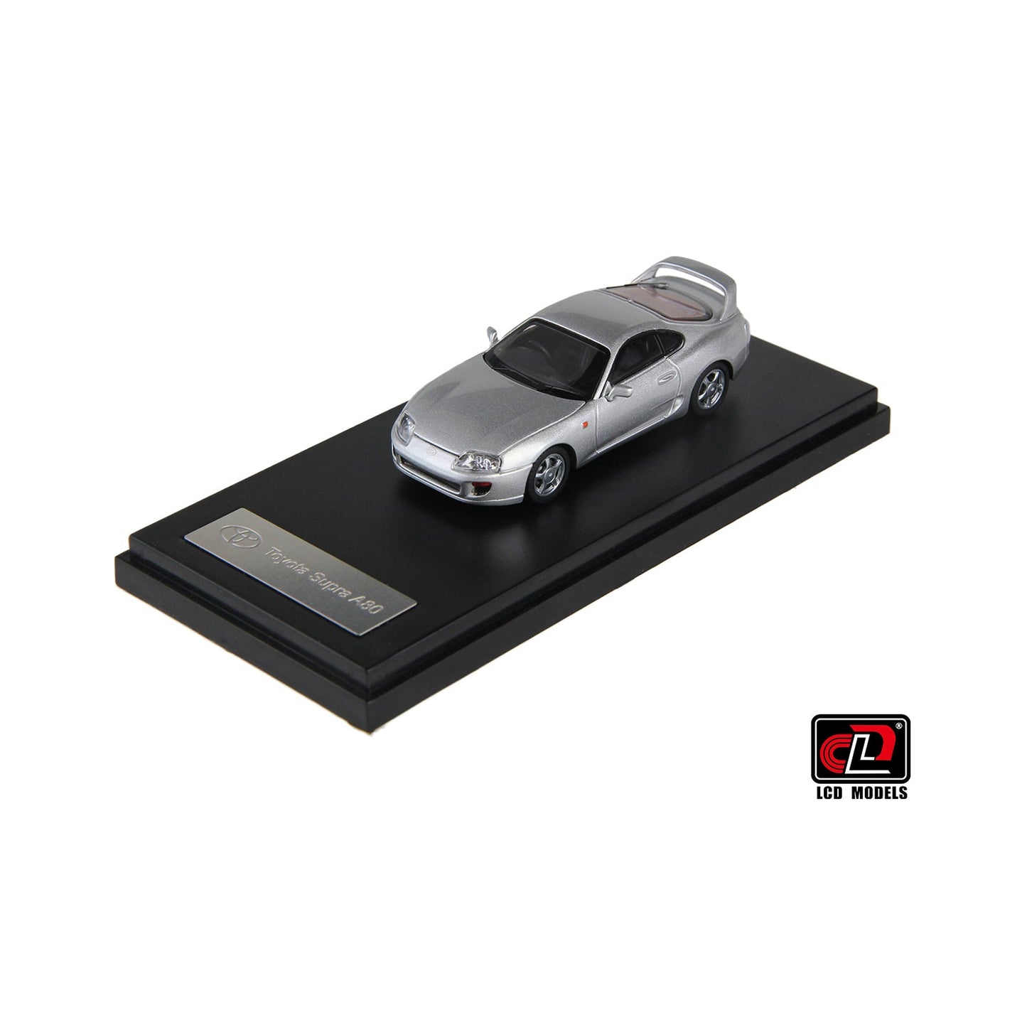 LCD Models - Toyota Supra A80 Silver - Scale 1/64 LCD64037-SI