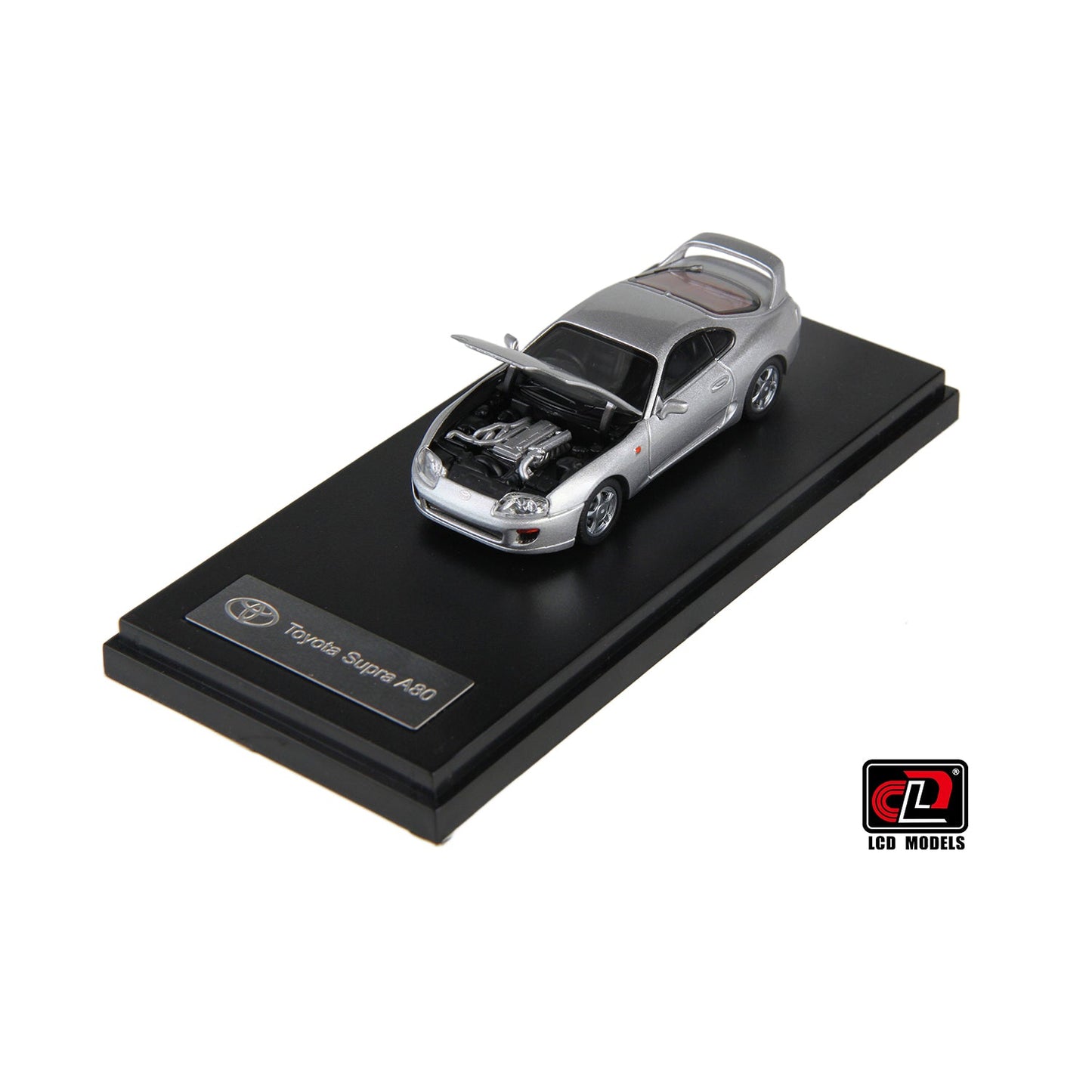 LCD Models - Toyota Supra A80 Silver - Scale 1/64 LCD64037-SI