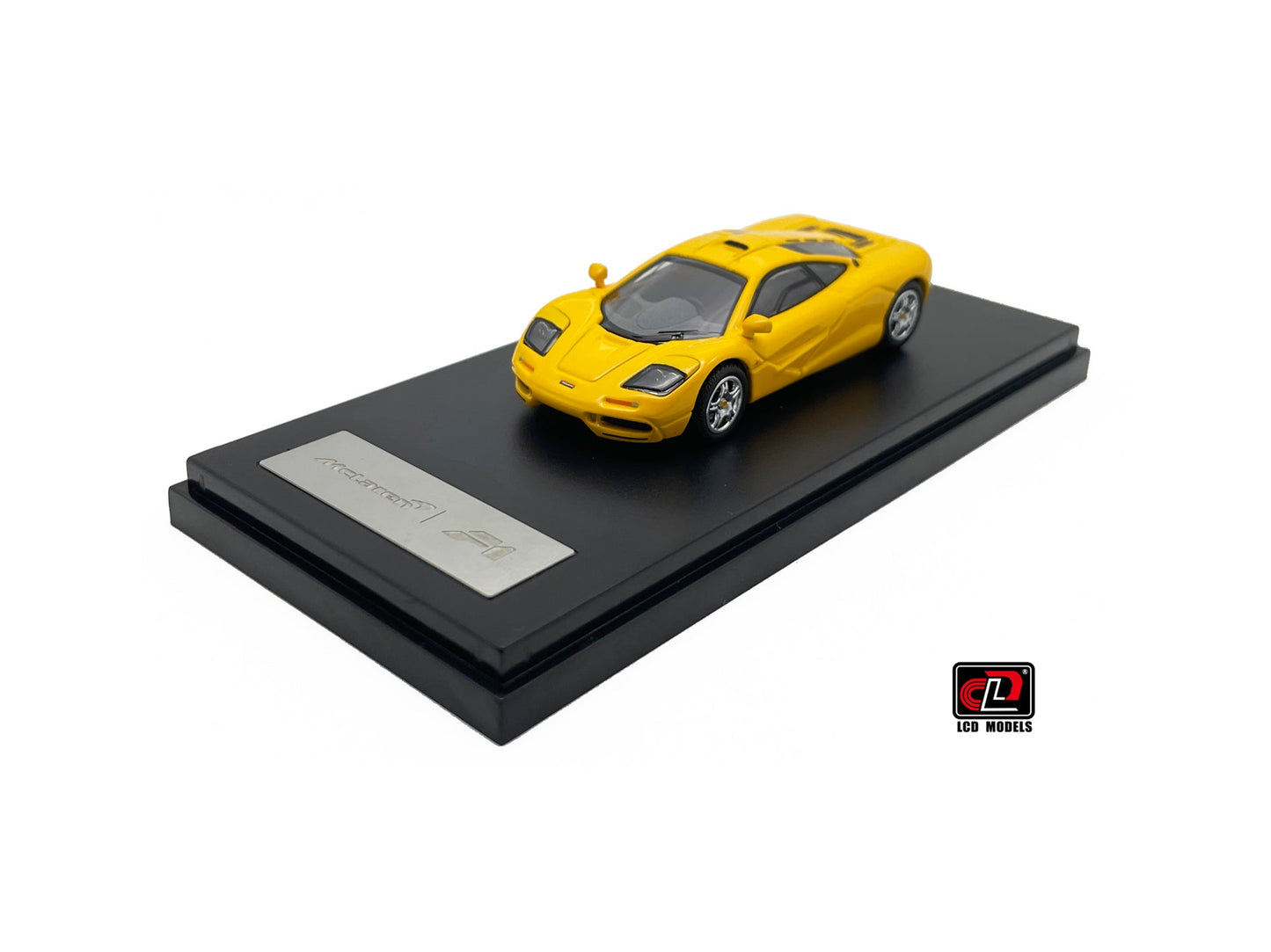 LCD Models - McLaren F1 Yellow - Scale 1/64 LCD64025-YE