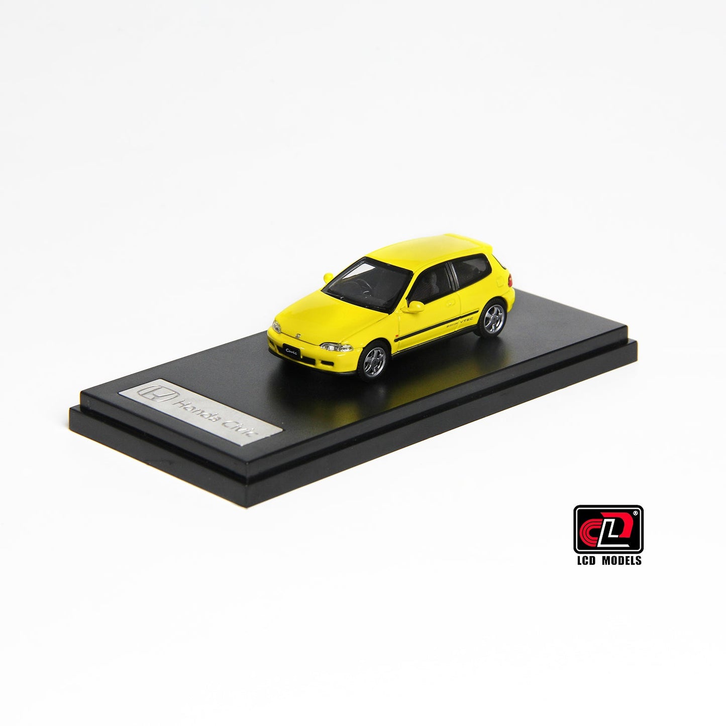 LCD Models - Honda CIVIC SiR II(EG6) Yellow - Scala 1/64 LCD64034-YE