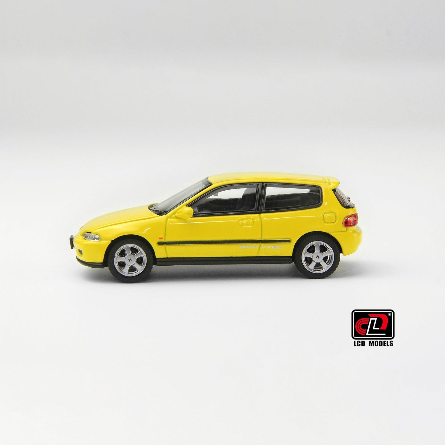 LCD Models - Honda CIVIC SiR II(EG6) Yellow - Scala 1/64 LCD64034-YE