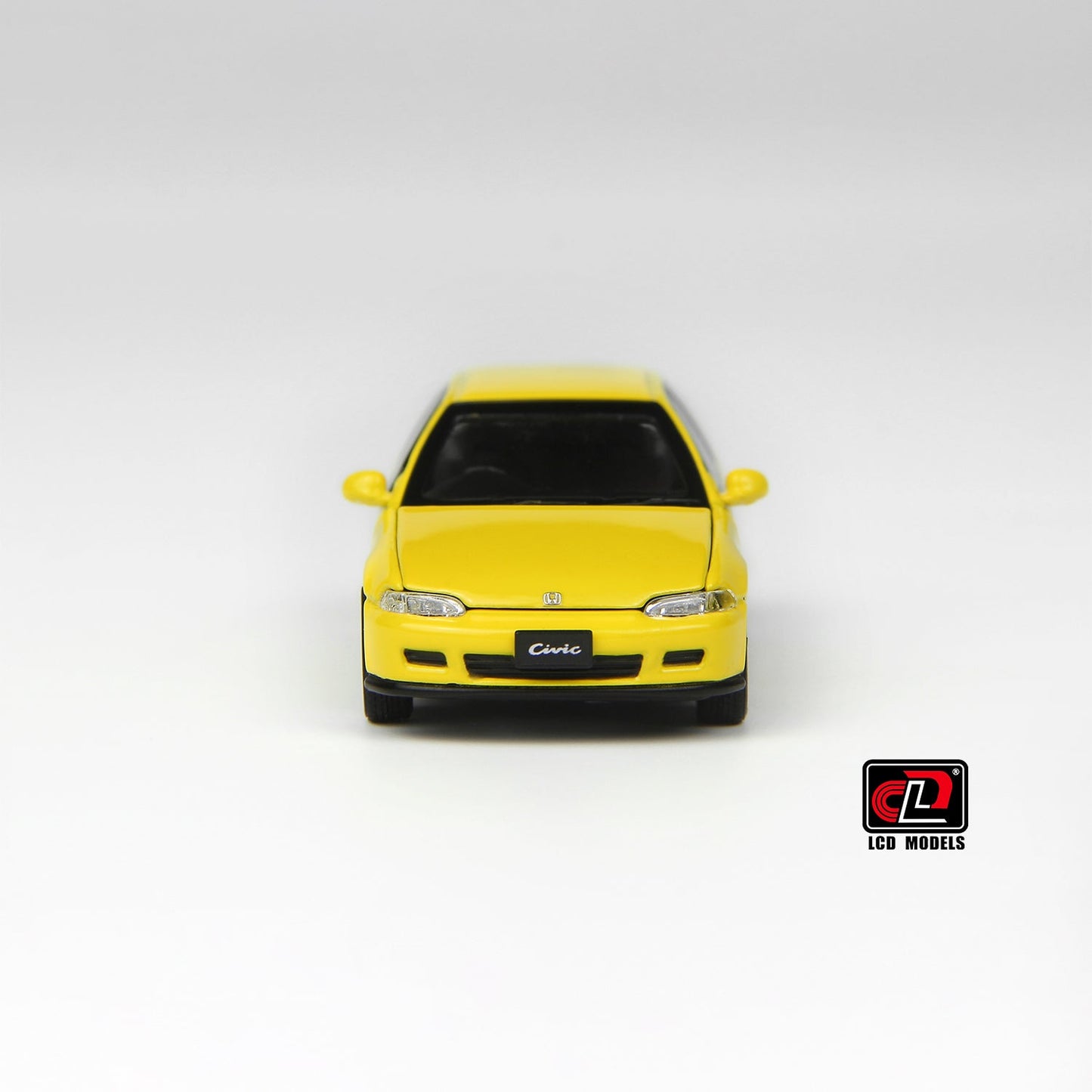 LCD Models - Honda CIVIC SiR II(EG6) Yellow - Scala 1/64 LCD64034-YE