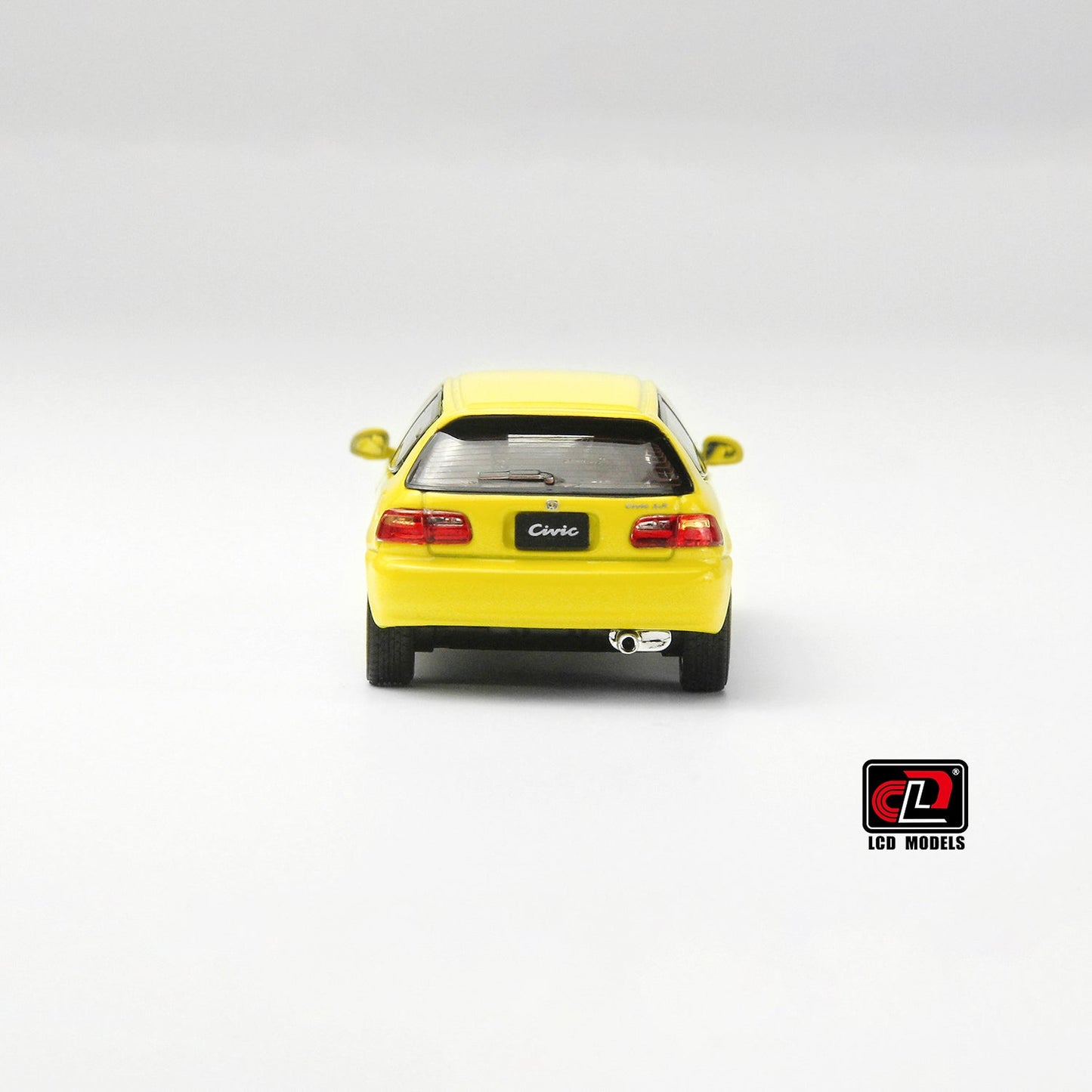 LCD Models - Honda CIVIC SiR II(EG6) Yellow - Scale 1/64 LCD64034-YE