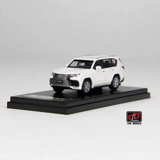 LCD Models - Lexus LX600 White - Scale 1/64 LCD64035-WH