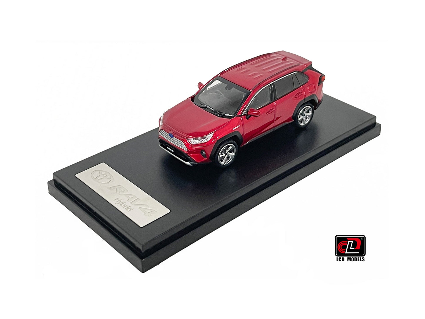 LCD Models - Toyota RAV4 Hybrid Red - Scala 1/64 LCD64020-RE