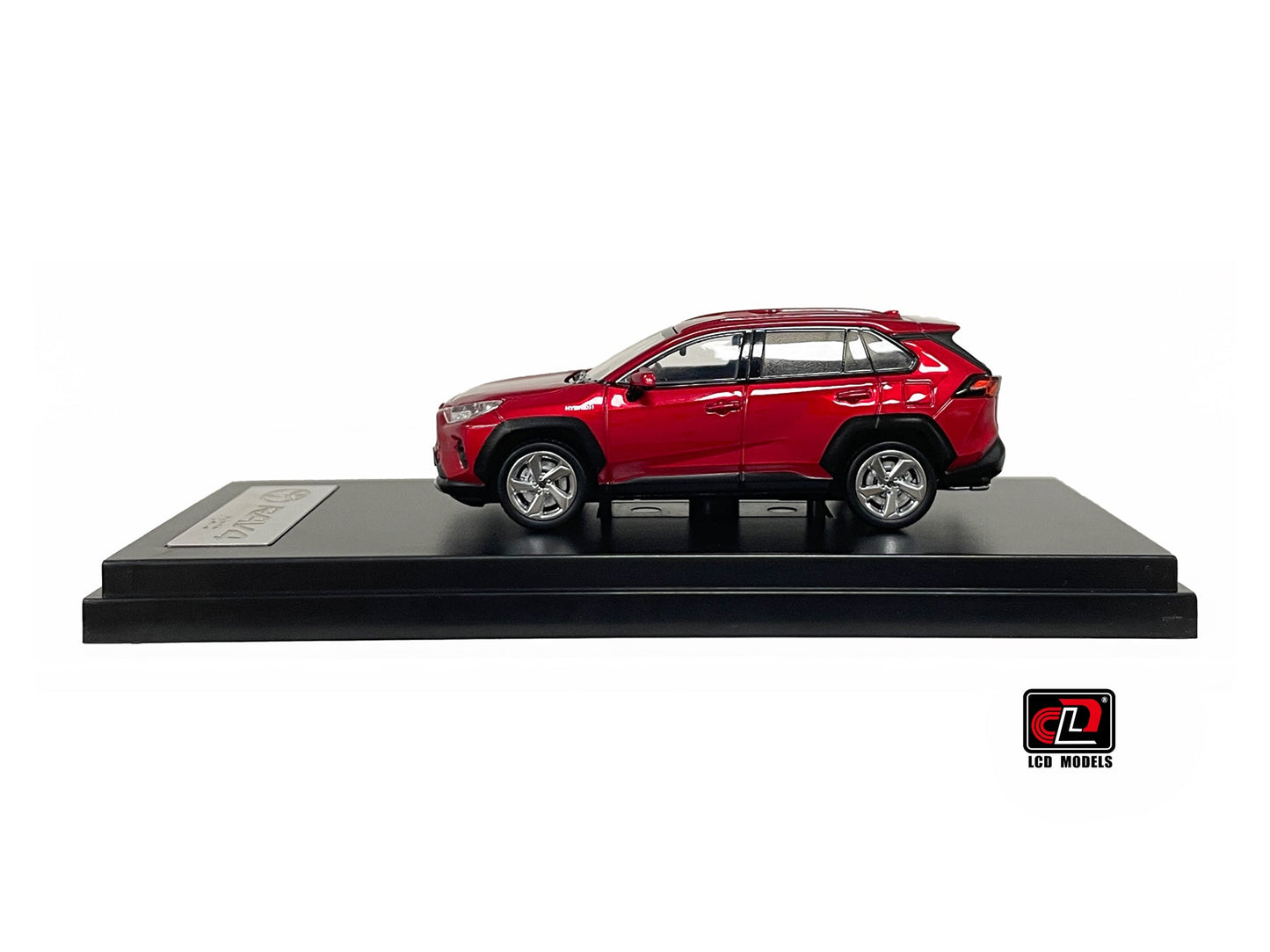 LCD Models - Toyota RAV4 Hybrid Red - Scala 1/64 LCD64020-RE