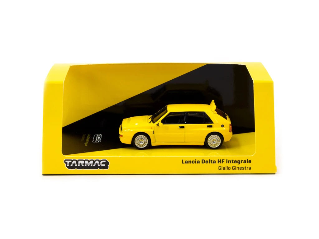 Tarmac Works - Lancia Delta HF Integrale Giallo Ginestra - Scala 1/64 T64R-TL049-GG