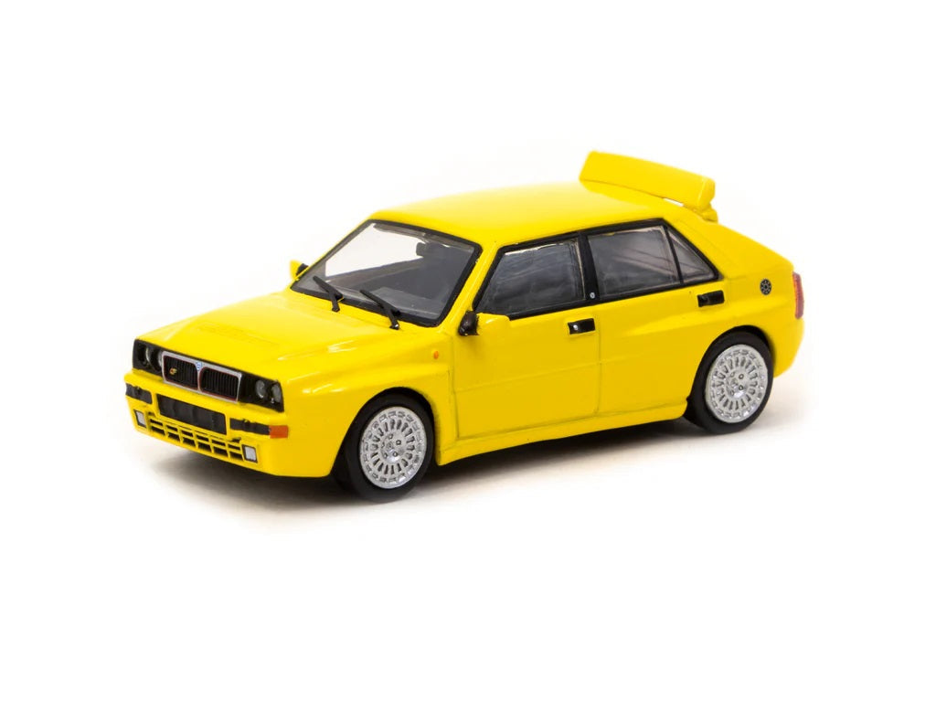 Tarmac Works - Lancia Delta HF Integrale Ginestra Yellow - 1/64 Scale T64R-TL049-GG